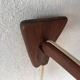 Teak wall lamp with natural ropes by Ib Fabiansen for Fog & Mørup, 1960s, Denmark.
