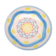 Multicolored Italian ceramic plate