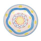 Multicolored Italian ceramic plate