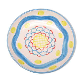 Multicolored Italian ceramic plate