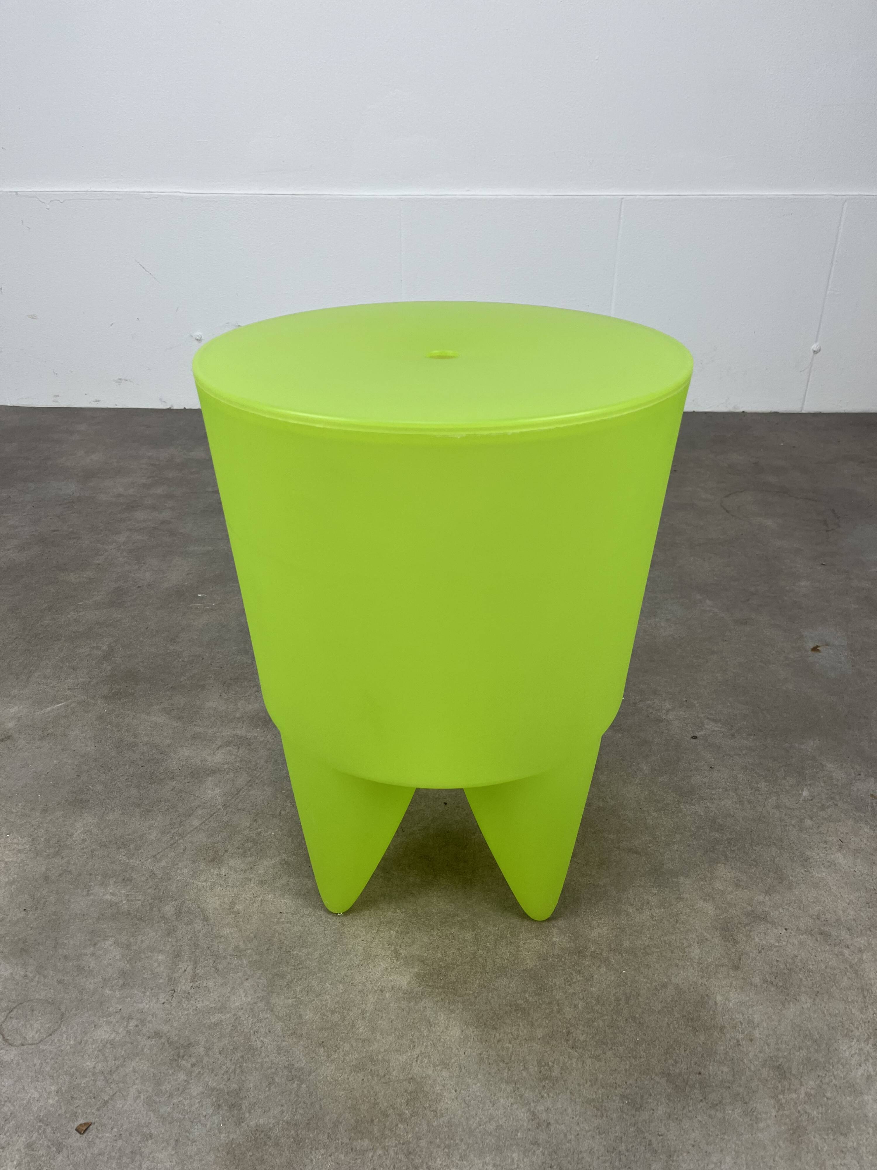 Tabouret Bubu Philippe Starck vert Selency