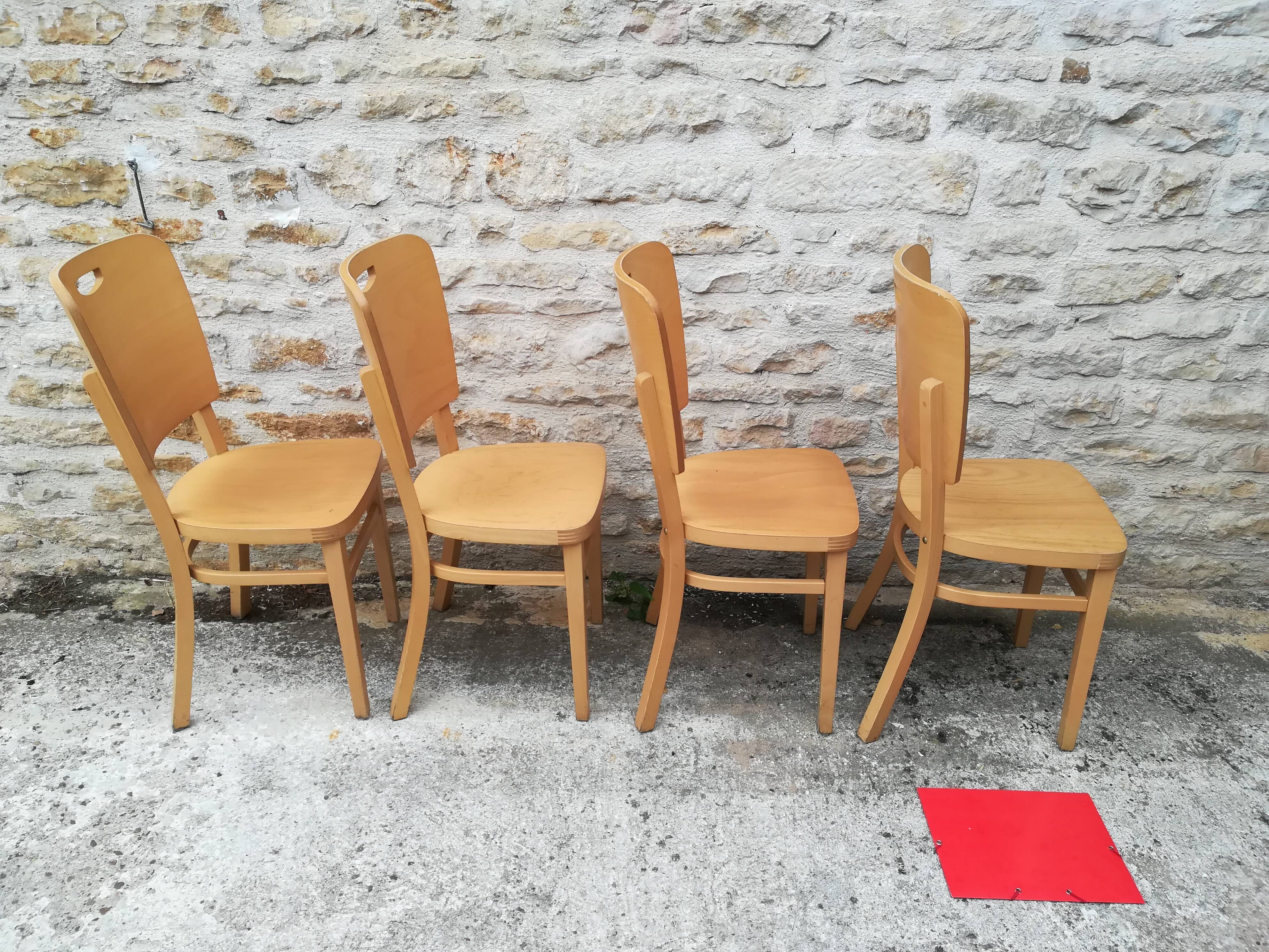 8 chairs bistro has high back 70 years