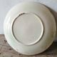 2 OLD SLASH PLATES WITH ROSES DECORATION