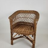 Wicker children's chair