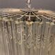 Italian murano prism spiral chandelier