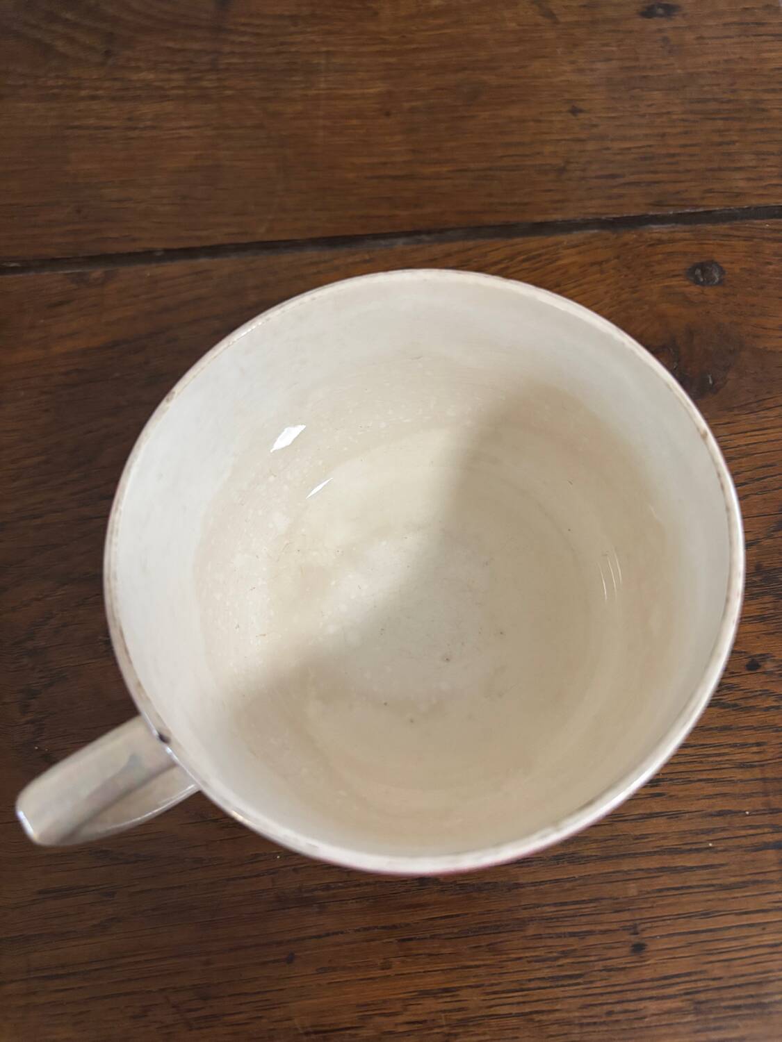 Old Digoin chocolate cup