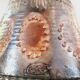 Ceramic candle holder year 70 signed Jean Claude Courjault unique piece