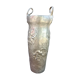 Vase en bronze argenté signé Vital Cornu