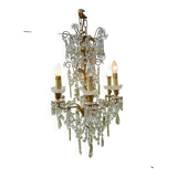 19th century crystal chandelier