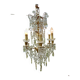 19th century crystal chandelier