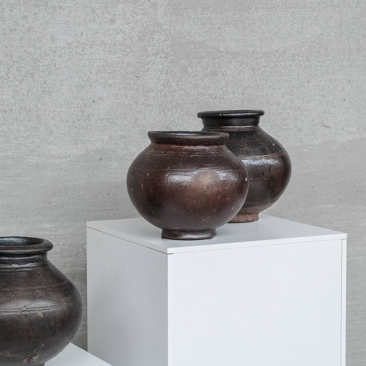 Antique Spanish Ceramic Water Pots Vases