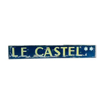 Enseigne « Le castel »