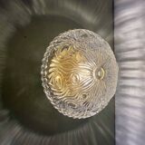 Vintage glass globe wall or ceiling light