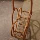 Rattan magazine holder