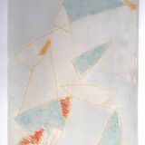 Georges FERRATO, Roussillon, 1991. Pencil and gouache, hand-signed