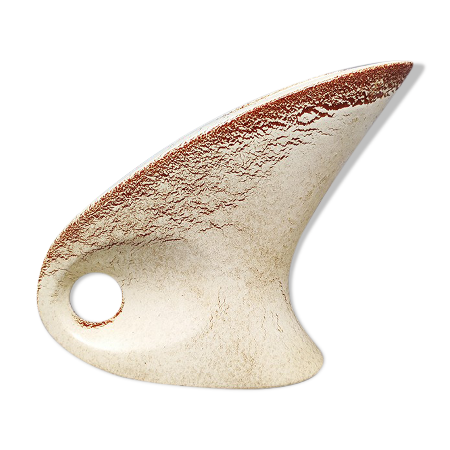 Vase en céramique des années 1960 de Bertoncello. Fabriqué en Italie.