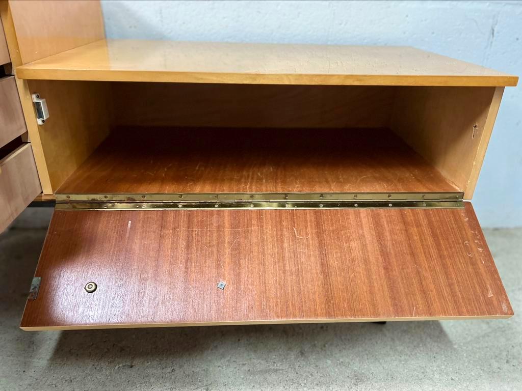 Meuble tv vintage, lowboard, armoire basse