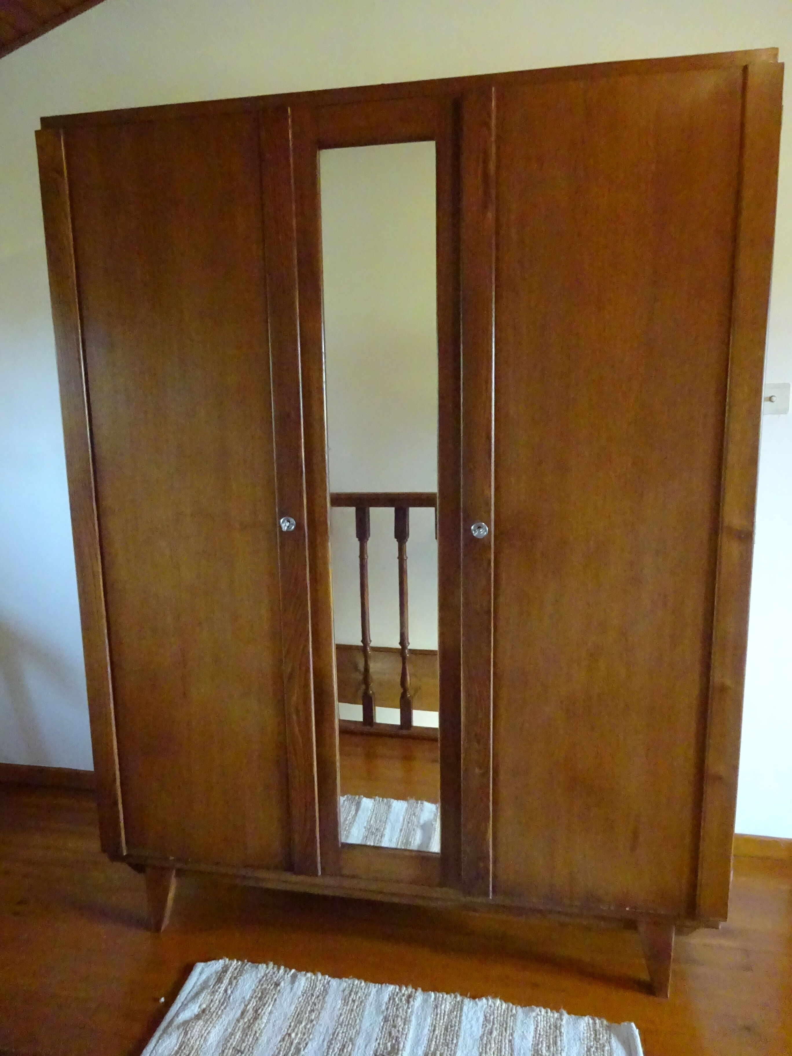 Armoire avec penderie et étagères, 1960s