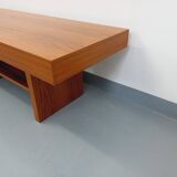 Vintage modernist teak coffee table from the 60s