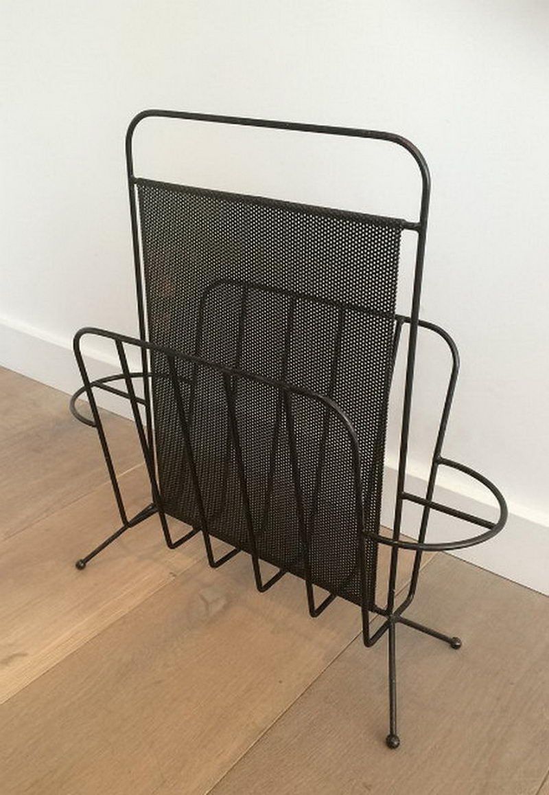 Mathieu Matégot. Magazine rack. Circa 1950