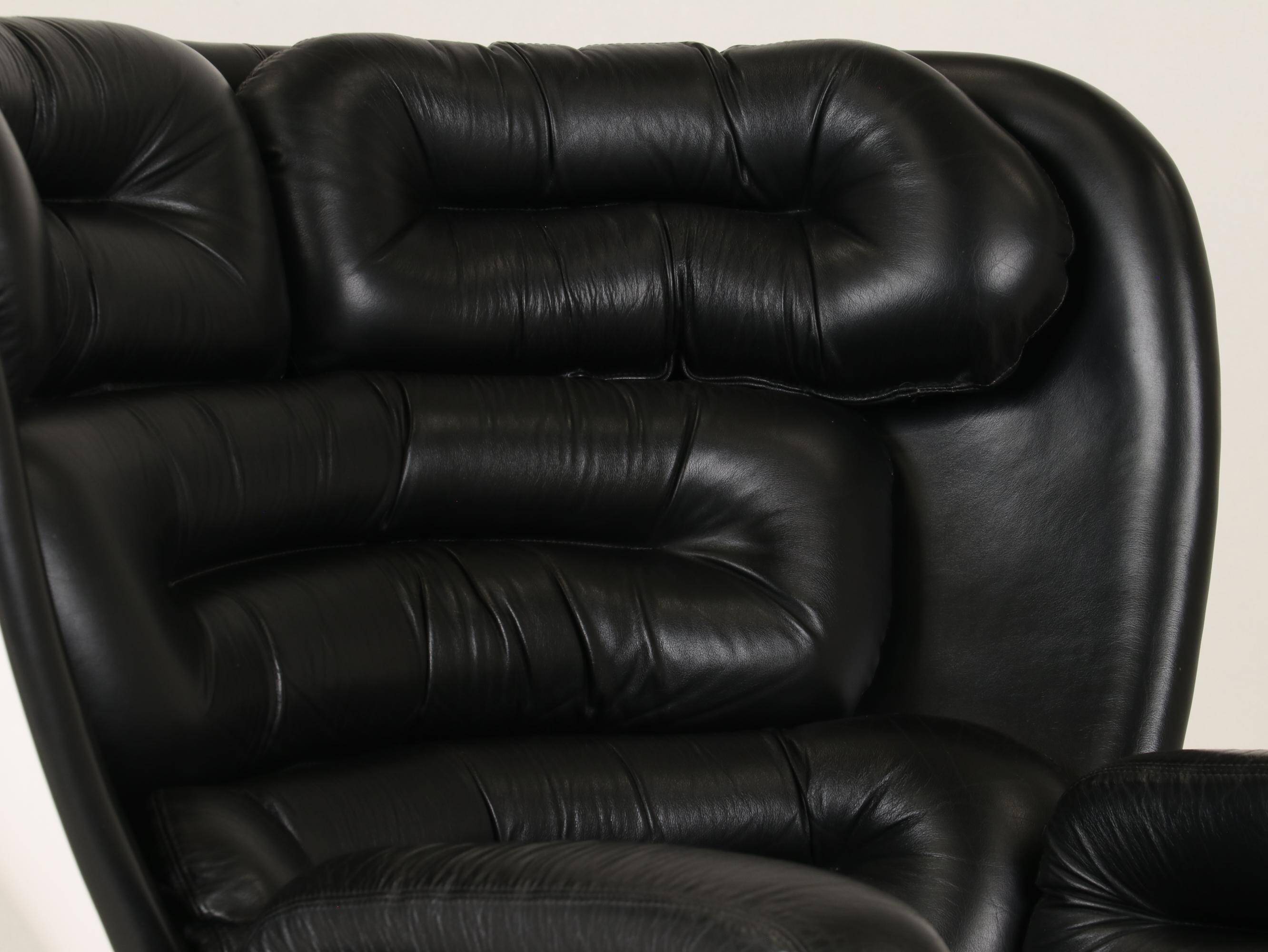 Elda Chair and Ottoman by Joe Colombo for Comfort, Italy, 1970s
