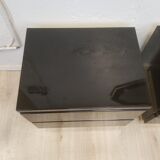 Laquered bedsides Éric Maville