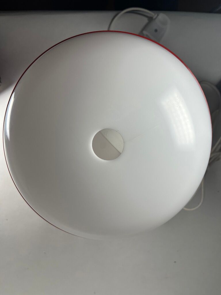 Lamp Joe Colombo KD 27 Red Kartell Vintage
