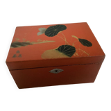 Chaffanjon Indochinese lacquered wooden box