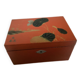 Chaffanjon Indochinese lacquered wooden box