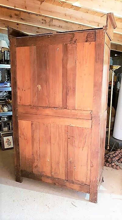 Wooden wardrobe