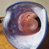 Art Nouveau style lamp - Brass and glass paste - 1920s period