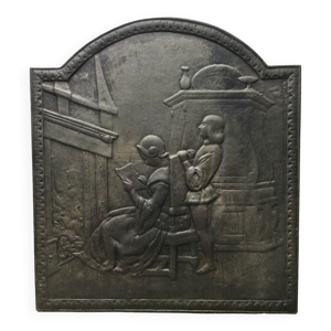 Plaque de cheminée « liseuse