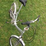 Folding bike aluminum frame, suspended, 6 speeds SHIMANO