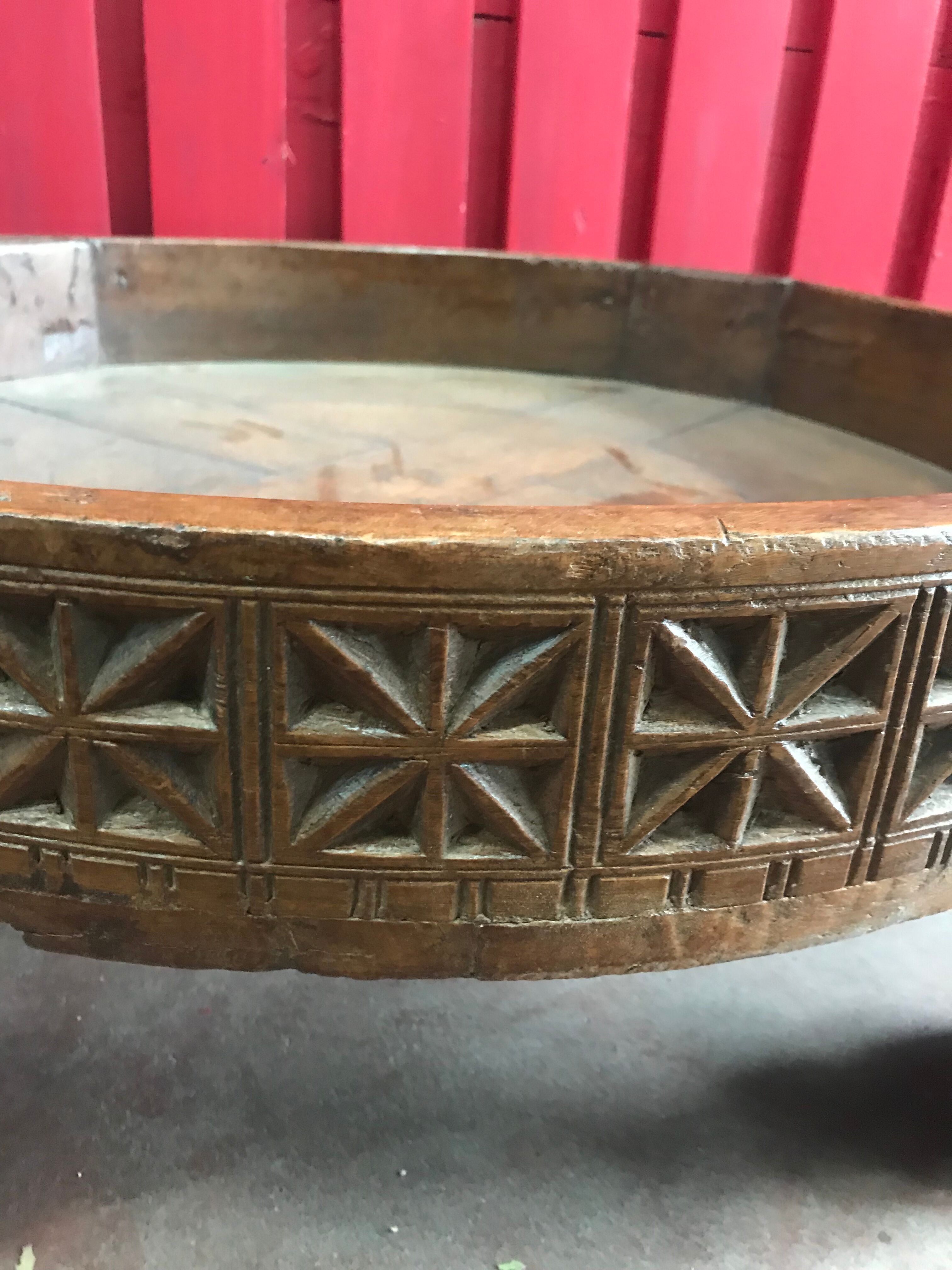 Coffee table, teak wood India