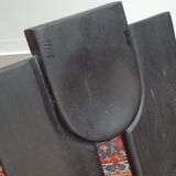 Pair of African palaver chairs