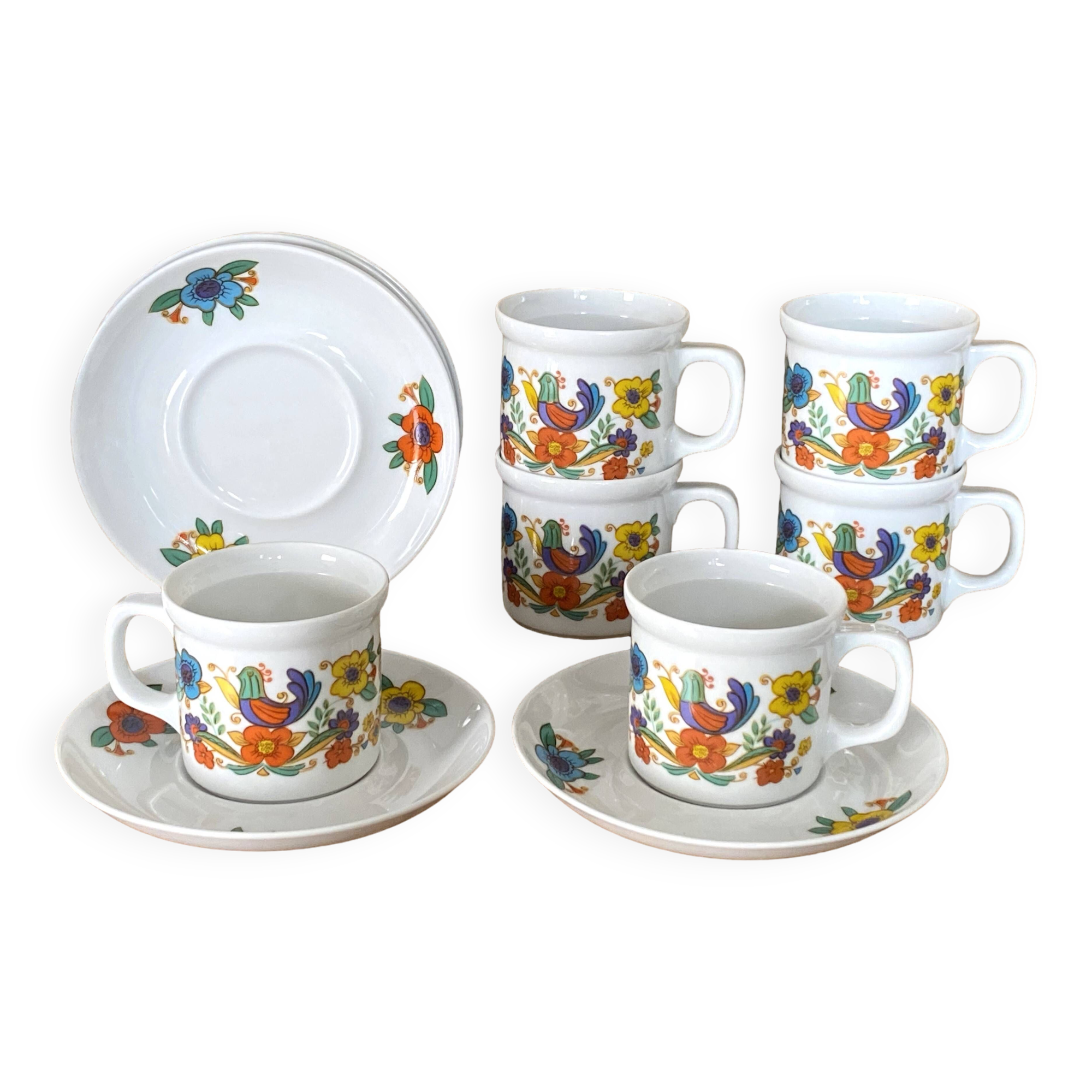 Royal Tettau Bavaria cups and saucers