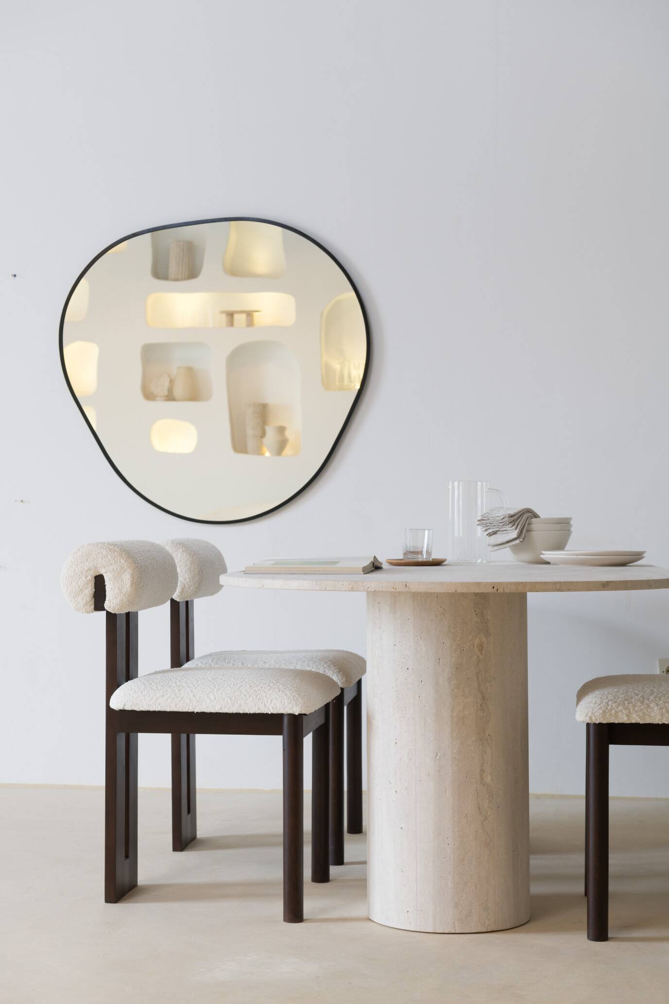 Bossa Nova Contour black mirror 100 cm D