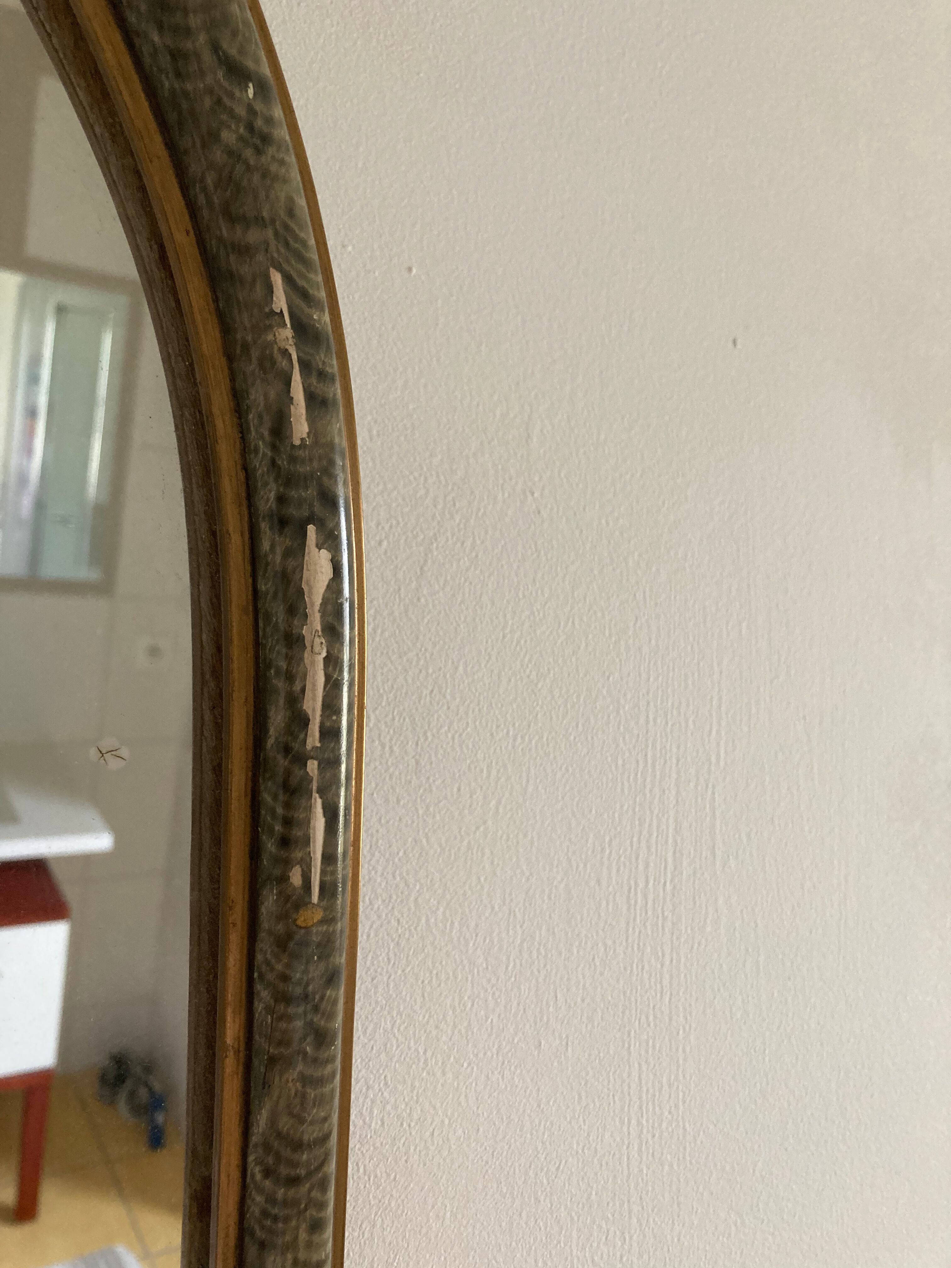 Small art deco mirror 33x46cm