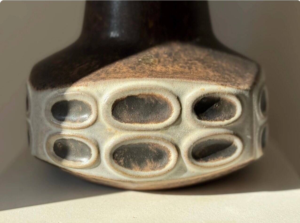 Handmade table lamp by Marianne Starck for Michael Andersen & Son, Denmark, 1970s