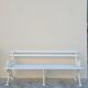 Garden bench signed Godin cast iron bourgeois house