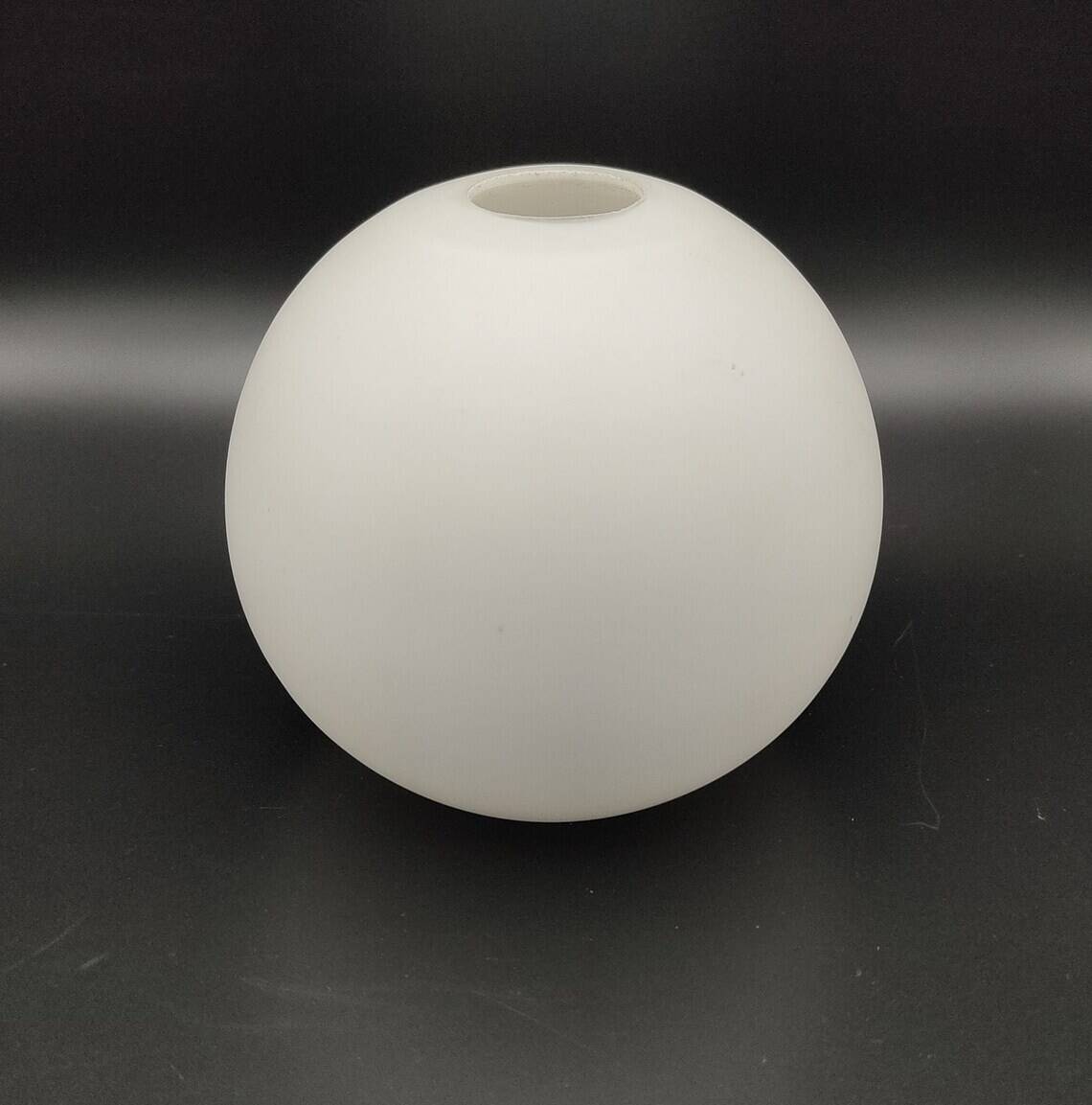 French vintage retro white glass replacement shade