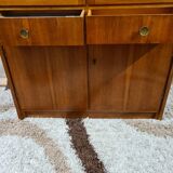 Showcase library 1960 vintage Scandinavian