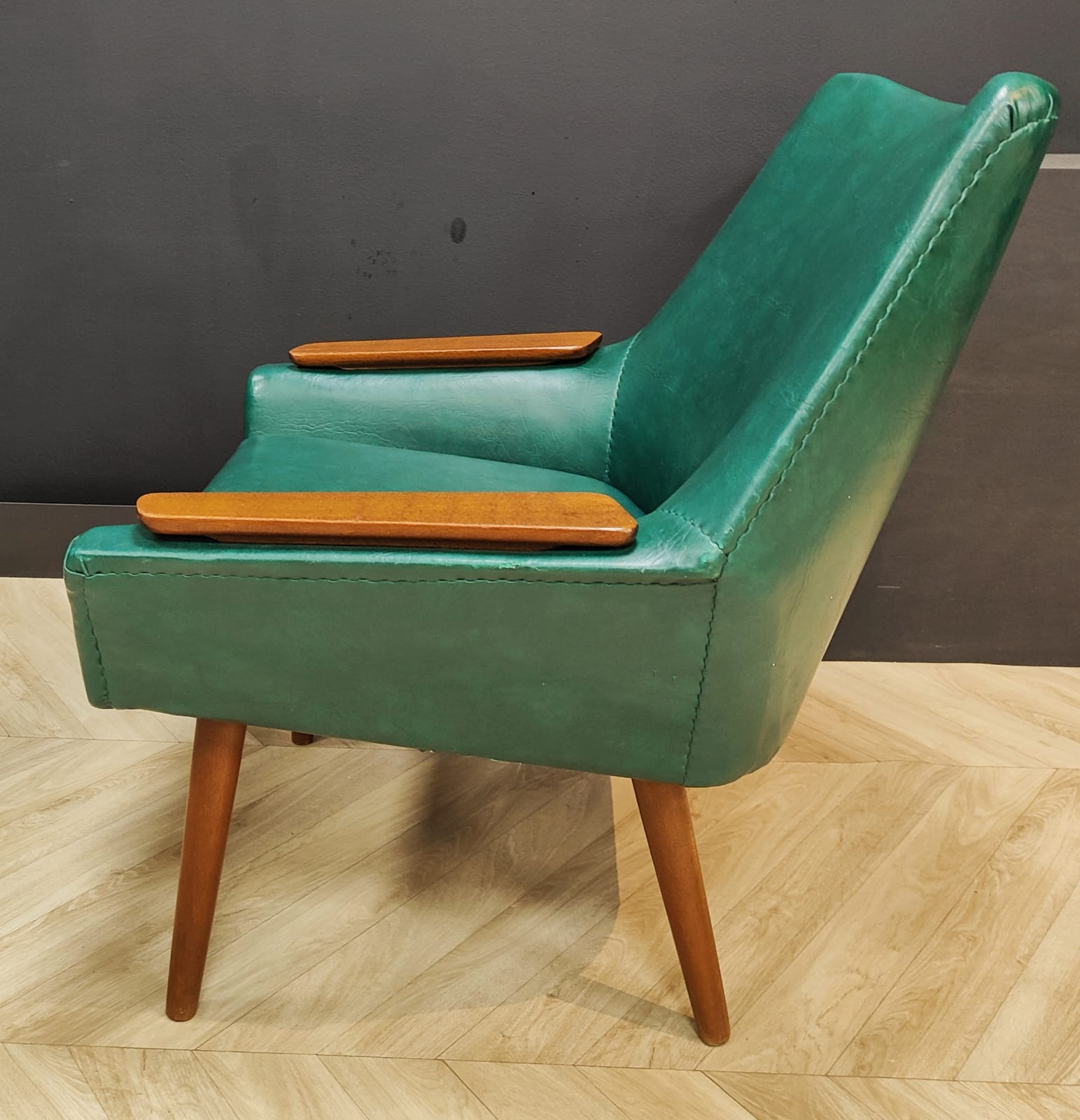 Two mid century armchairs 60