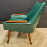 Two mid century armchairs 60