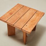 Gerrit Rietveld Pair of Crate Chairs + Table for Cassina 1934/ 1979