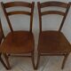 4 Lutherrma brand bistro chairs in their patinas – Very good condition