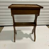 Wooden sewing box