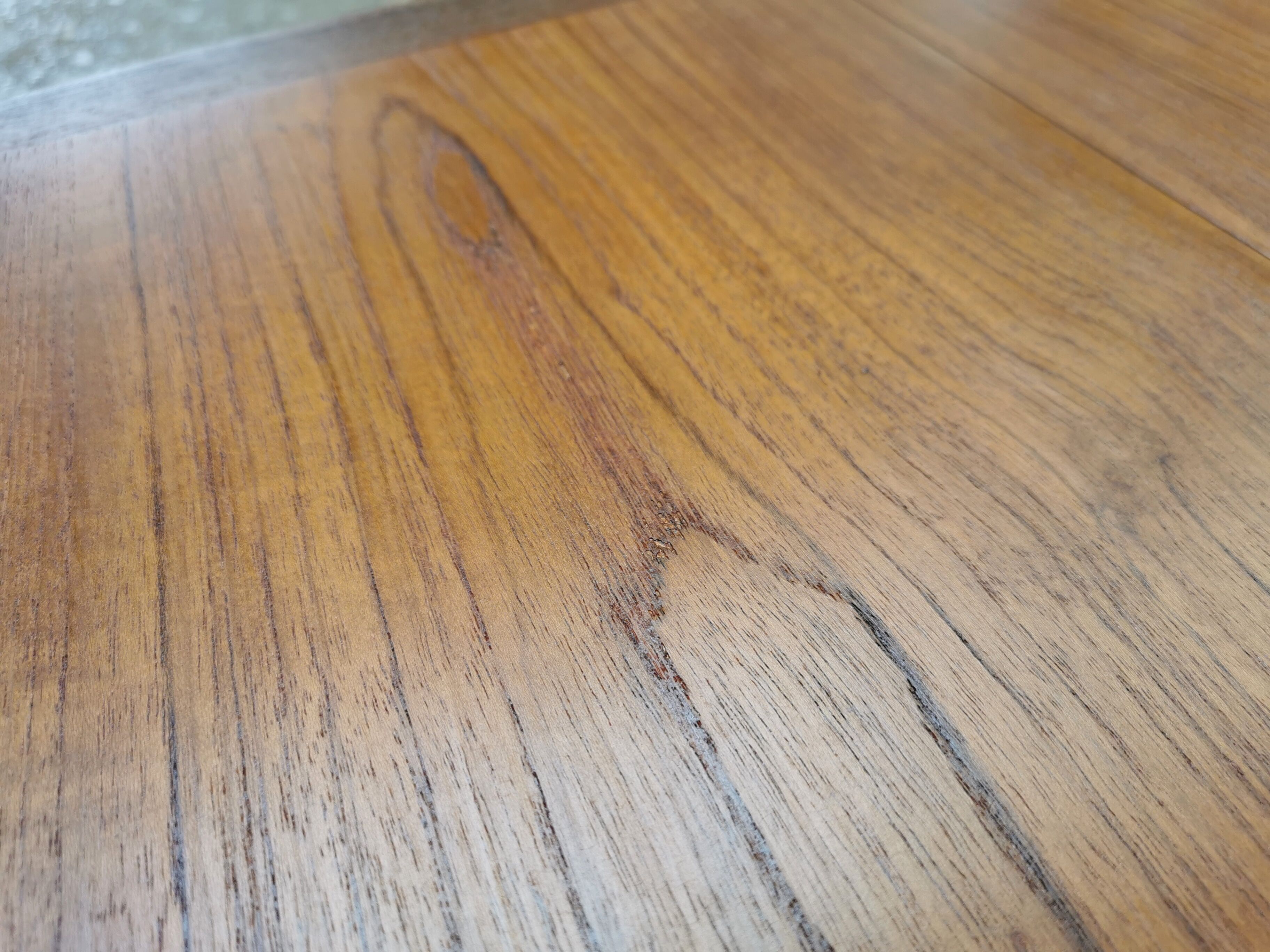 Table de Laurits Larsen en teck