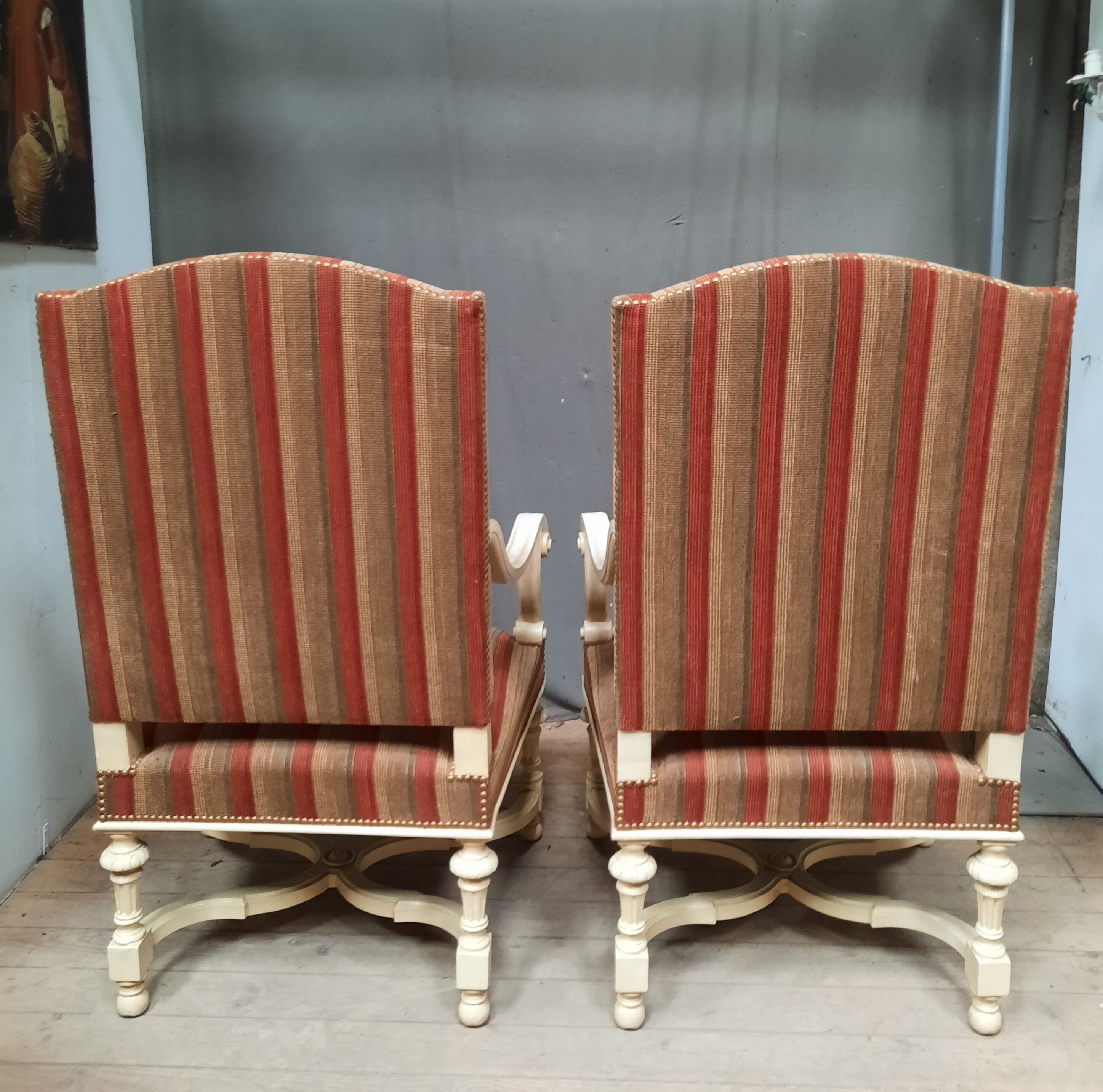 Pair of armchairs
