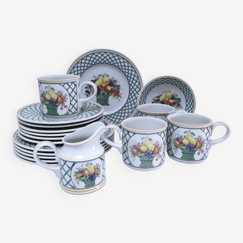 Basket tea service by Villeroy and Boch